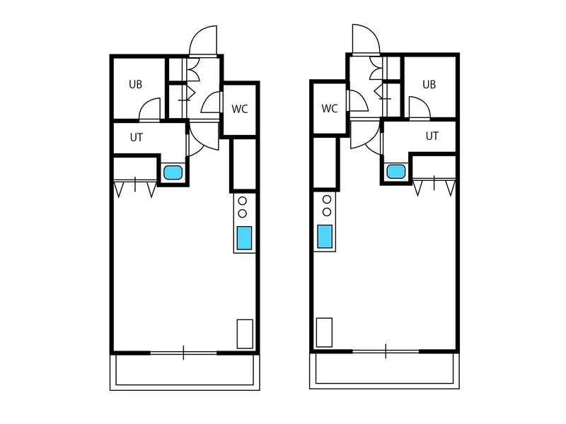 反転で2タイプあり