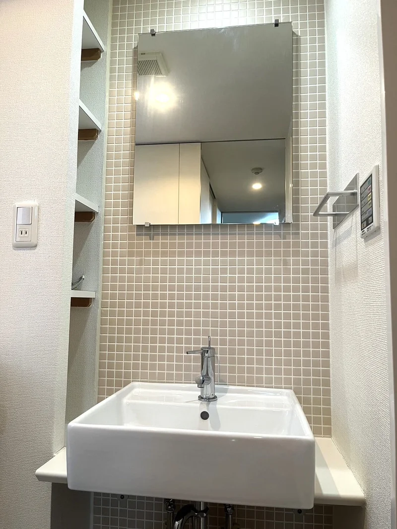 独立洗面台付き♪