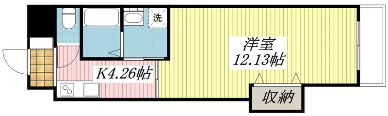 広めの１Ｋのお部屋です★中心街に近く観光にもビジネスにもおススメ♪♪