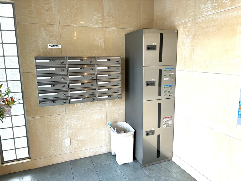 郵便ポストダイヤル付、宅配ボックス有★☆不在時も安心♪配送時間を気にせずに過ごすことができます！！